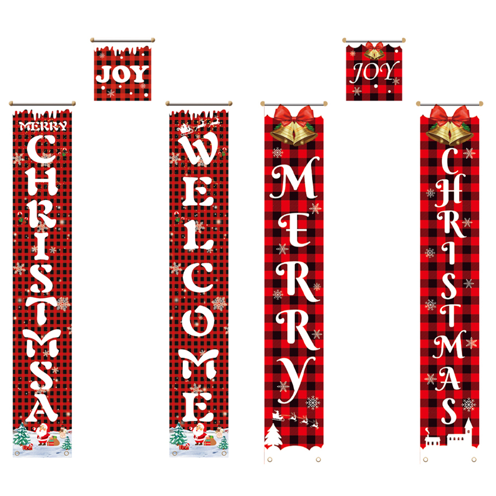 Christmas Door Hanging Couplet Non-woven Wall Surface Xmas Ornaments Decor, Bell, 501 Original
Christmas Door Hanging Couplet Non-woven Wall Surface Xmas Ornaments Decor, Bell, 501 Original