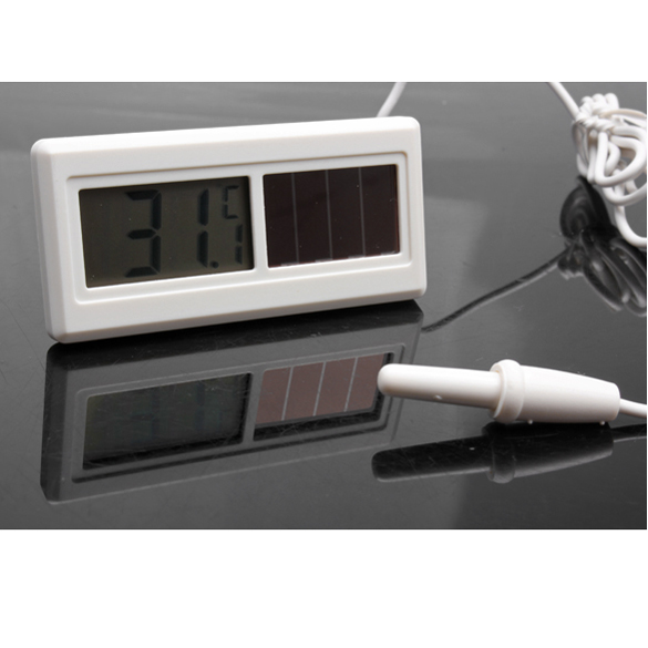Potable Solar Powered Digital LCD Thermometer -50℃ ~ 150℃ Sensor Cable 1M, 501 Original
Potable Solar Powered Digital LCD Thermometer -50℃ ~ 150℃ Sensor Cable 1M, 501 Original