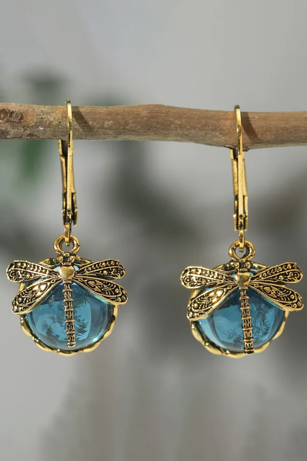 Bohemian Dragonfly Earrings