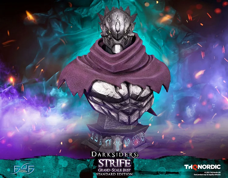 Pre-order First 4 Figures -《DARKSIDERS》- Strife Grand-Scale Bust Statue