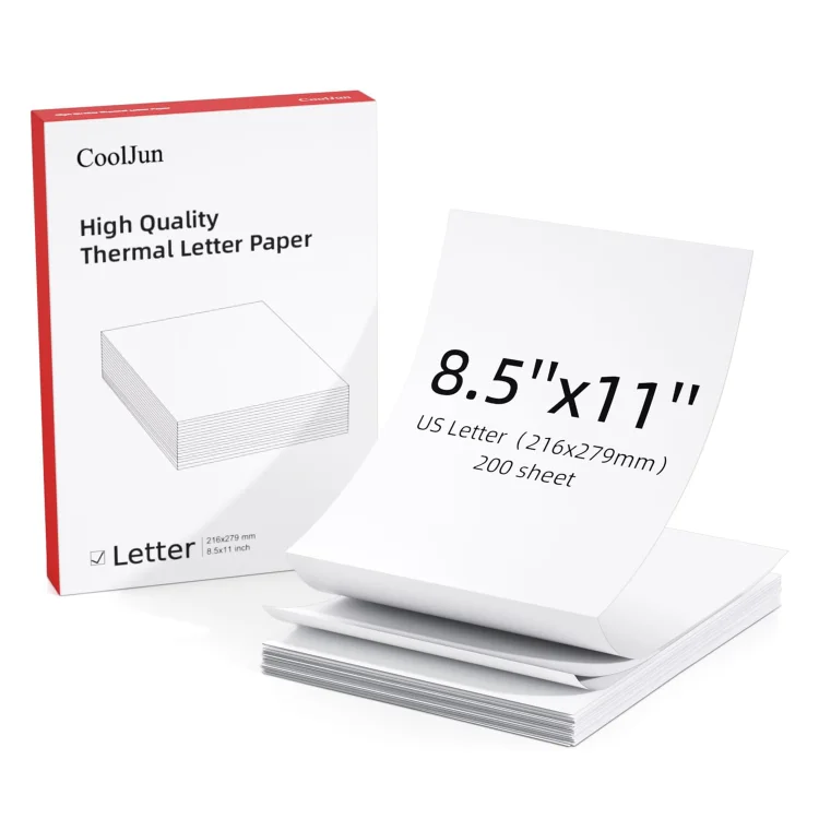 1 pack, stacked thermal paper