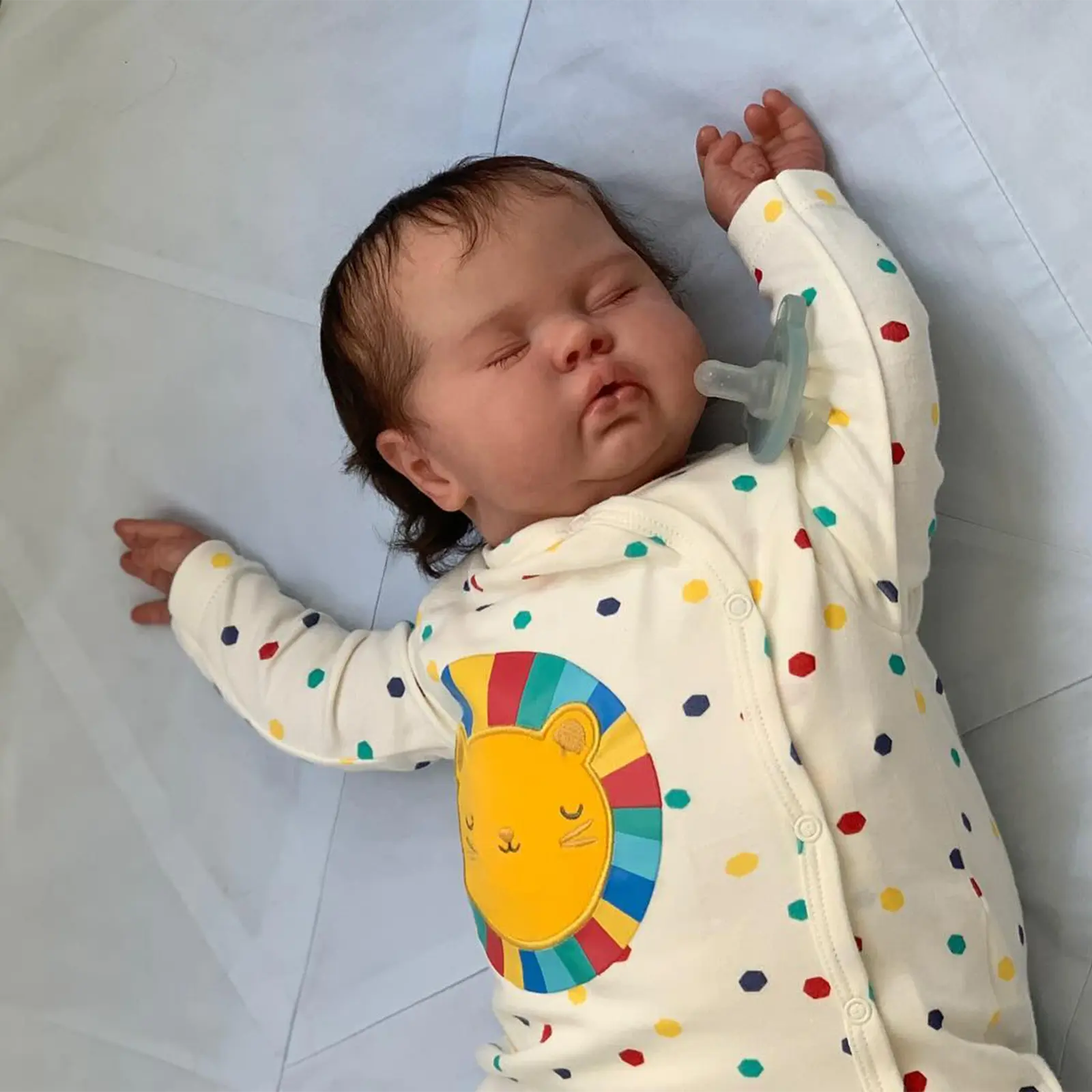 20 Inch Sandra Lifelike Sleeping Reborn Doll Girls - Peaches main image 1