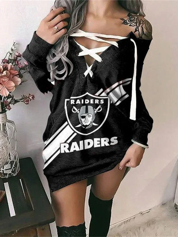 Las Vegas Raiders Limited Edition Lace-up Sweatshirt