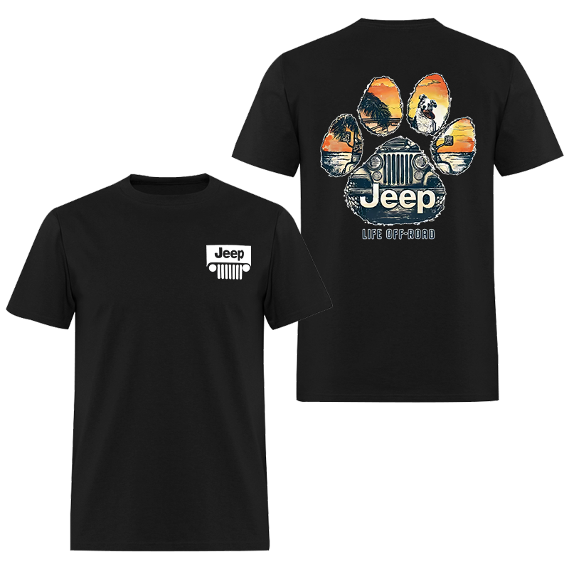Jeep Life Off-Road Printed Men's T-shirt - Devcarry