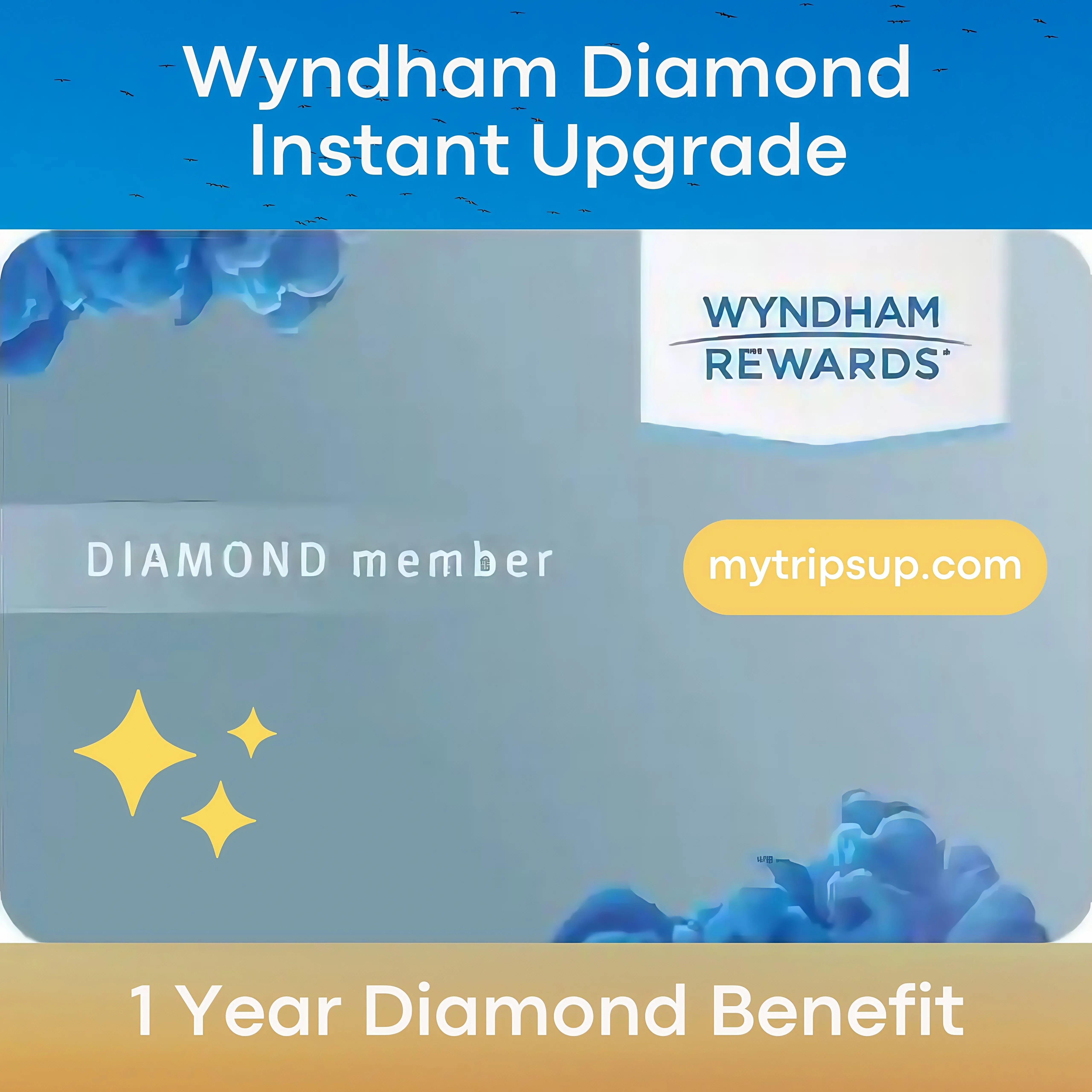 mytripsup Wyndham Diamond Status Instant Upgrade