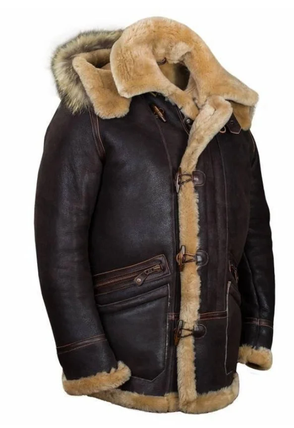 Hooded Fur Coat VangoghDress