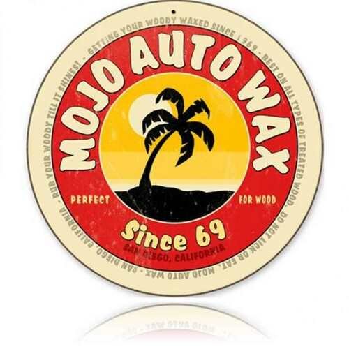 Gas- Round Shape Tin Signs/Wooden Signs - 30*30CM