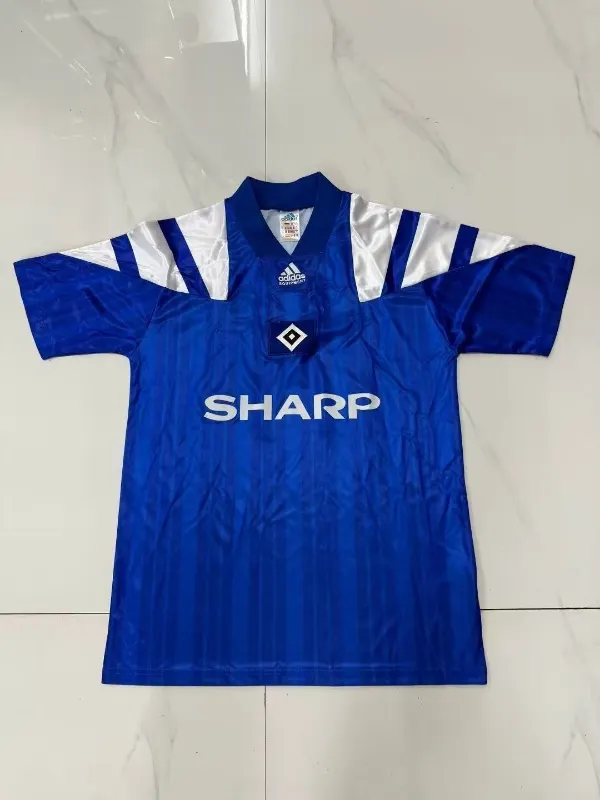 Hamburger SV 1992/1993ユニフォーム  1992/93 Hamburg SV Away Football Jersey