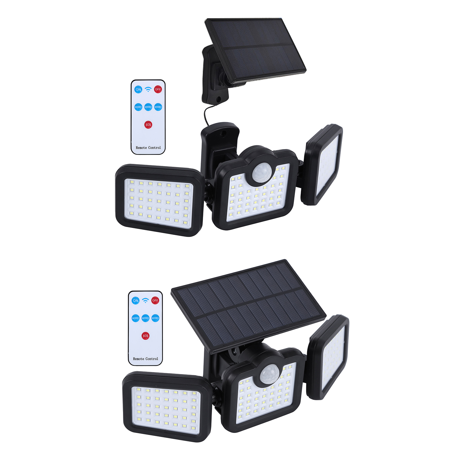 Solar Lights Outdoor - 108 LED Motion Sensor 3 Head Wall Security Lighting, Fit, 501 Original
Solar Lights Outdoor - 108 LED Motion Sensor 3 Head Wall Security Lighting, Fit, 501 Original