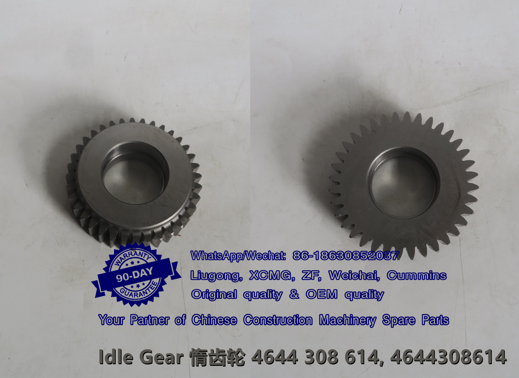 Idle Gear 4644 308 614, 4644308614 for Liugong CLG856 Liuzhou ZF 