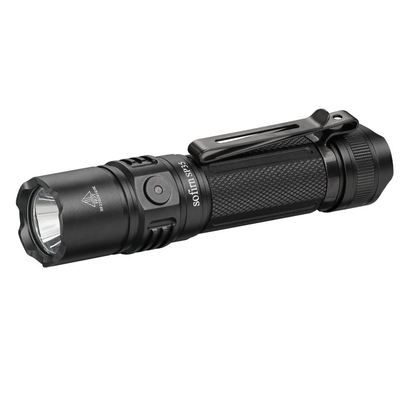 High Power Super Bright Rechargeable Flashlight, 2000 Lumens White