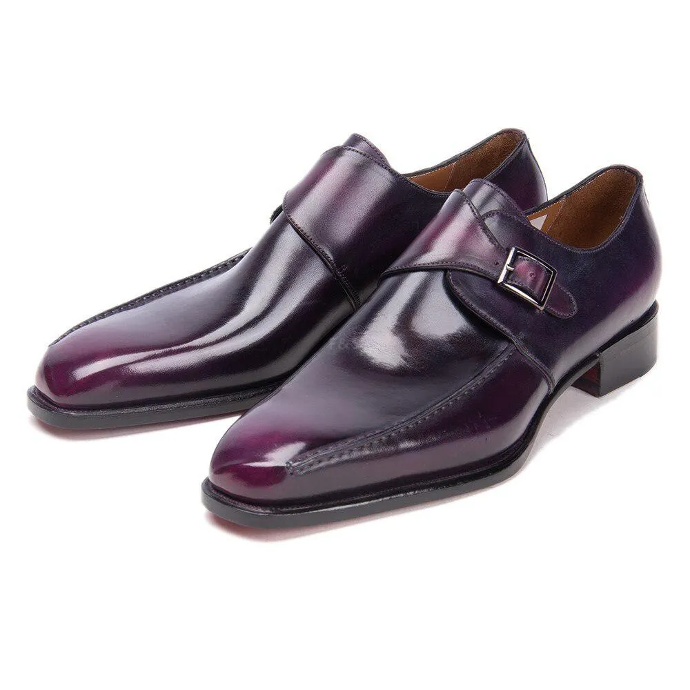 Monk Shoes Men's Shoes Goodyear Office Wedding Leather Shoes