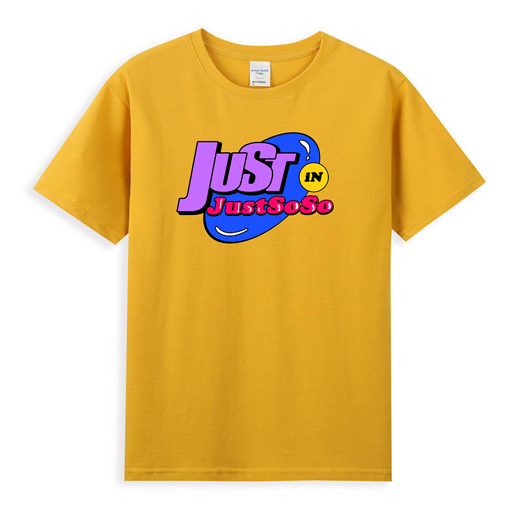 Unisex Just In JustSoSo Shirts Turmeric