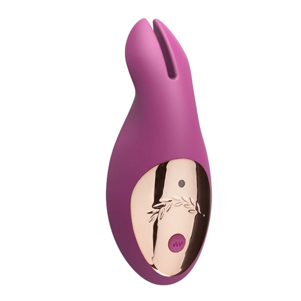 Rabbit Clit Stimulation Vibrator Orgasm Masturbation Vibrator - Rose Toy
