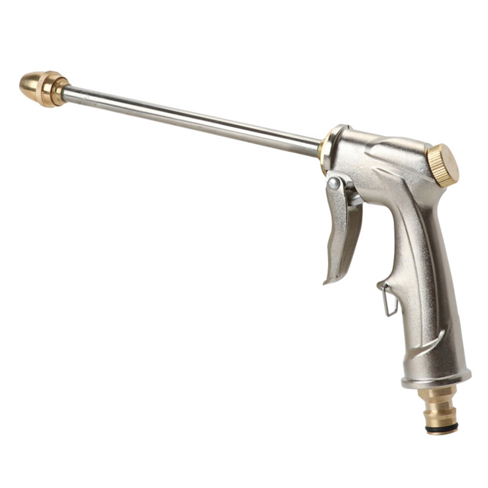 Long Wand Alloy High Pressure Water Spray Gun for Car Wash Garden Watering, 501 Original
Long Wand Alloy High Pressure Water Spray Gun for Car Wash Garden Watering, 501 Original