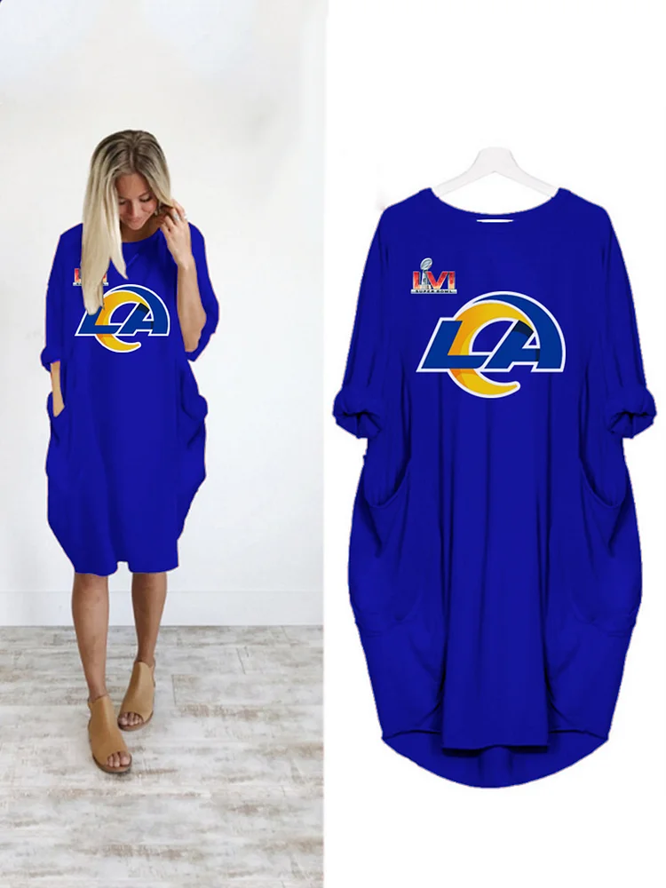Los Angeles Rams Fashion Loose Dress