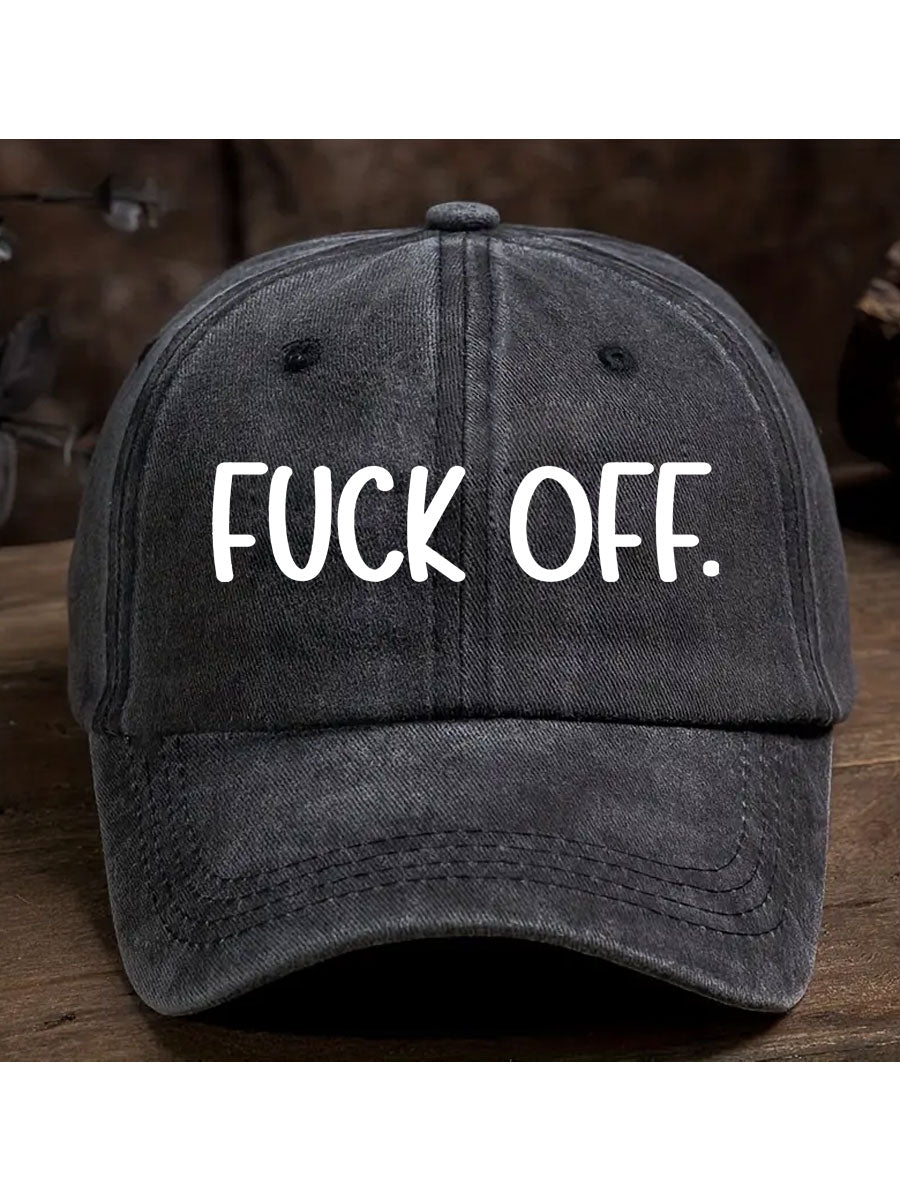 Fuck Off Baseball Cap