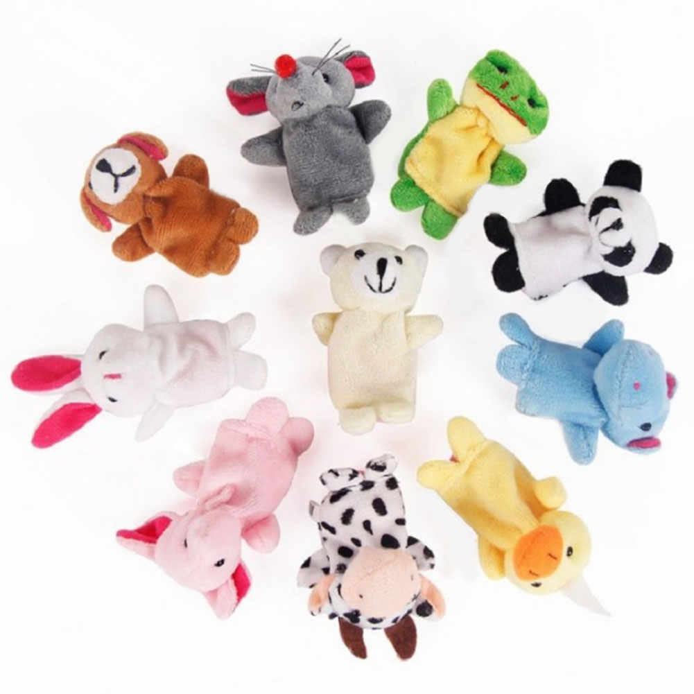 10Pcs Cartoon Animal Finger Puppet Children Mini Stuffed Toys Finger Doll, 501 Original
10Pcs Cartoon Animal Finger Puppet Children Mini Stuffed Toys Finger Doll, 501 Original