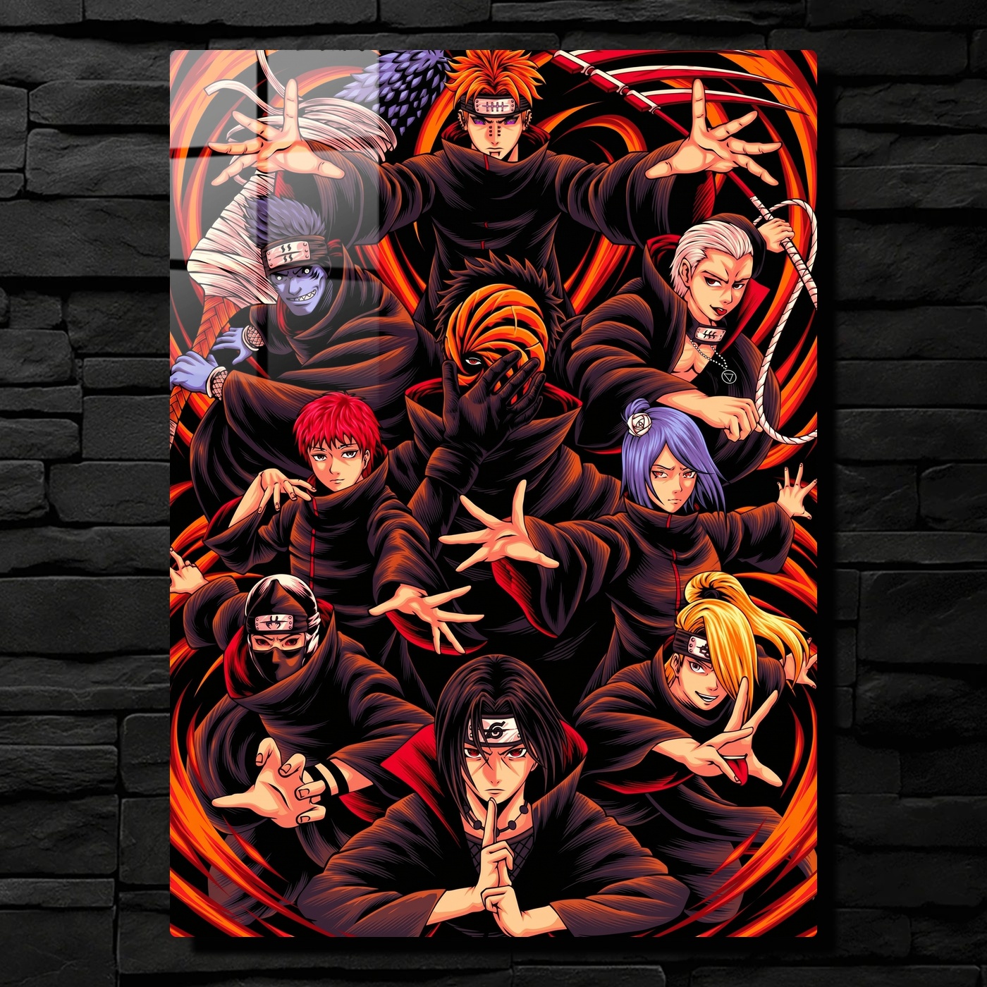 Itachi Pain Akatsuki CO18814 - AnimetalPoster