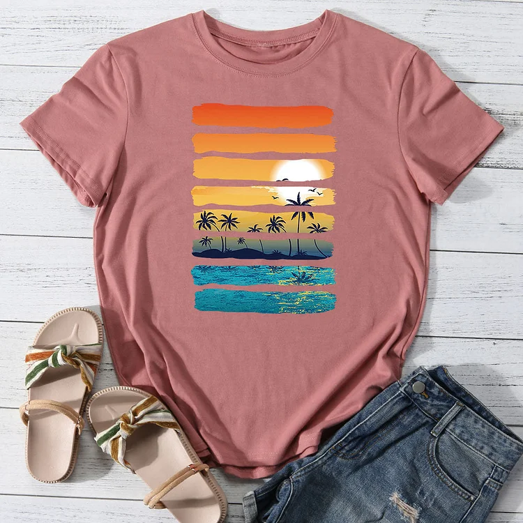 🚨 Don't Miss Out-Summer beach T-shirt Tee-013690