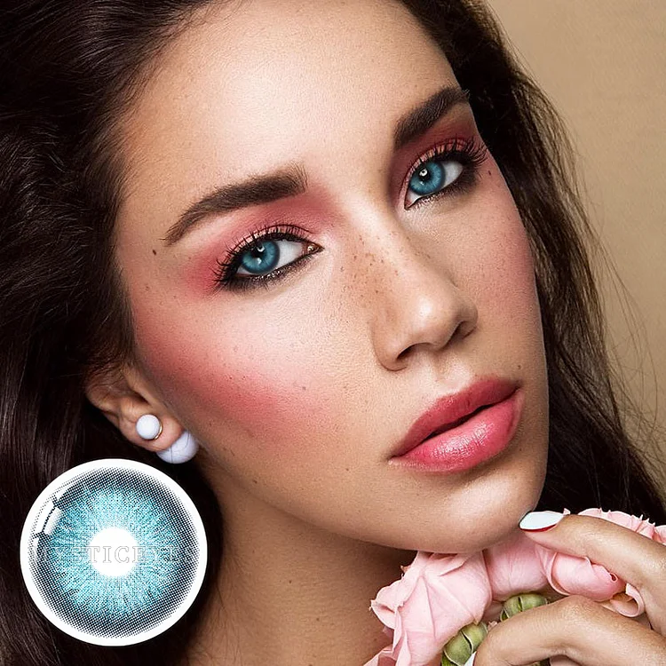 【NEW】Ice crystal Blue Color Contact Lenses