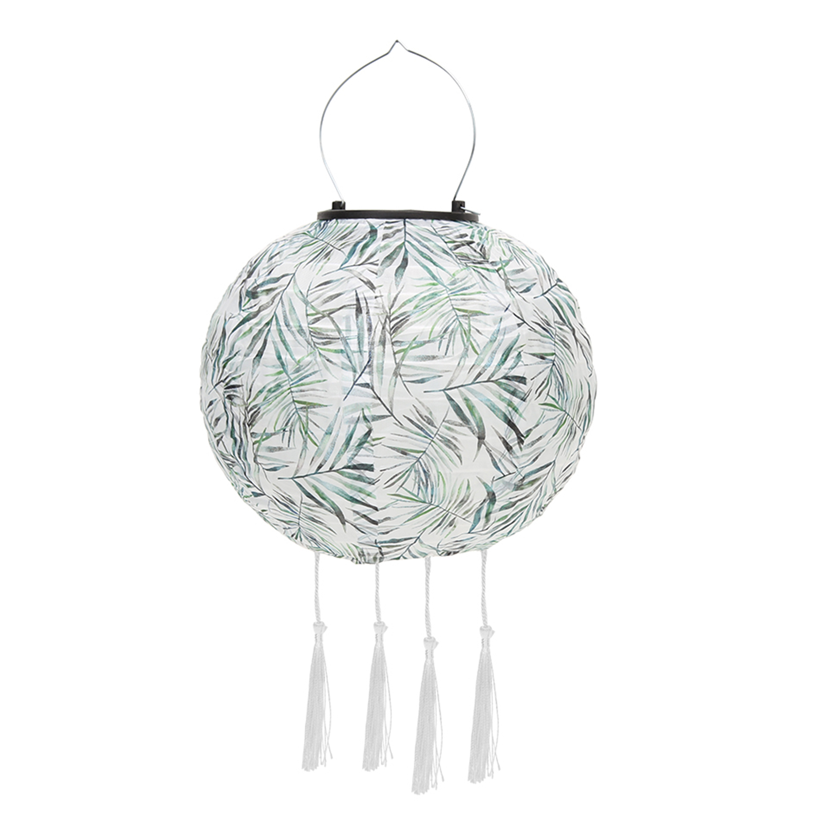 Solar Hanging Chinese Ball LED Lantern for Home Garden Party Wedding Decor, Small white-bottomed green leaves and tassums, 501 Original
Solar Hanging Chinese Ball LED Lantern for Home Garden Party Wedding Decor, Small white-bottomed green leaves and tassums, 501 Original
