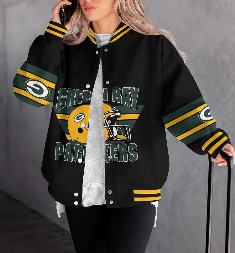 Green Bay Packers Women Limited Edition Full-Snap Casual Jacket