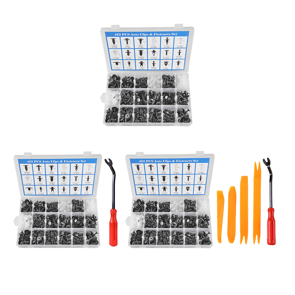 Door Panel Push Clips Retainer Fastener Rivets Kit with Screwdriver Crowbar, 501 Original
Door Panel Push Clips Retainer Fastener Rivets Kit with Screwdriver Crowbar, 501 Original