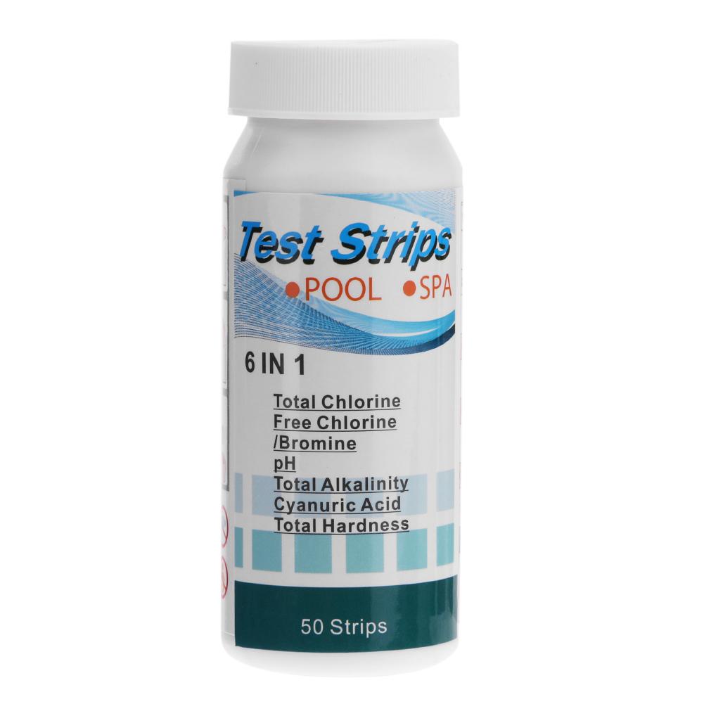 100pcs Swimming Pool Test Strips for Chlorine pH Cyanuric Acid (6 in 1, 501 Original
100pcs Swimming Pool Test Strips for Chlorine pH Cyanuric Acid (6 in 1, 501 Original