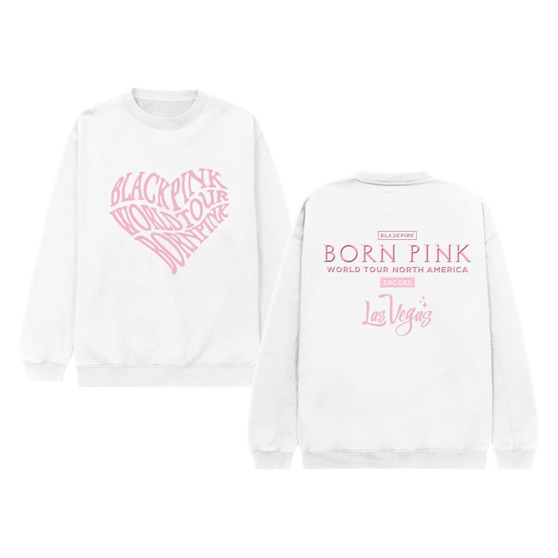 BLACKPINK World Tour BORN PINK Las Vegas Encore Sweatshirt