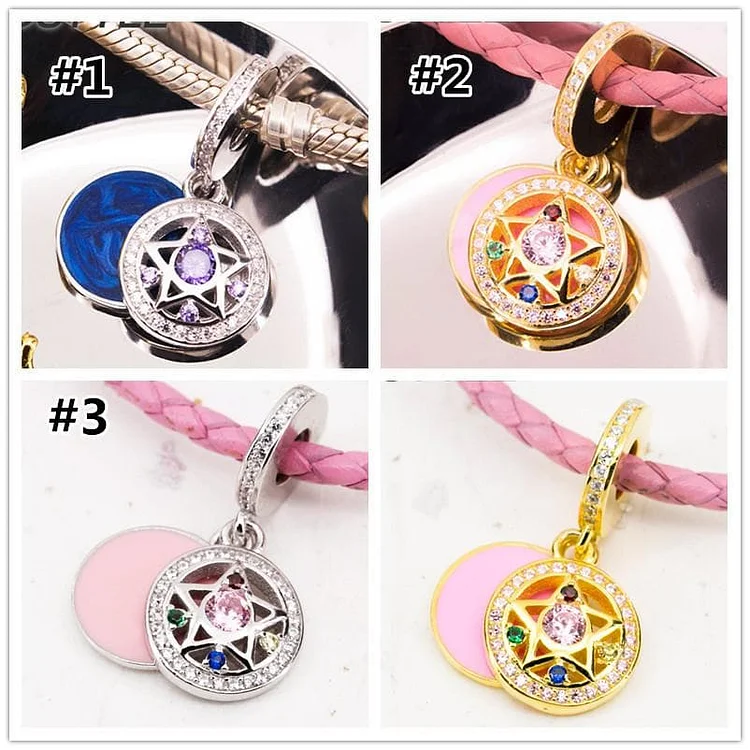 Golden/Silvery S925 Sailor Moon Star Pendant SP1711333