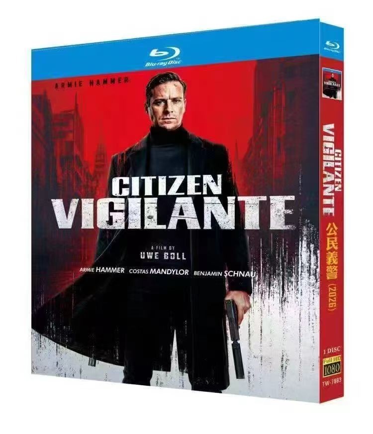 Citizen Vigilante (2026) 1-Disc (Blu-ray) Brand new with box All