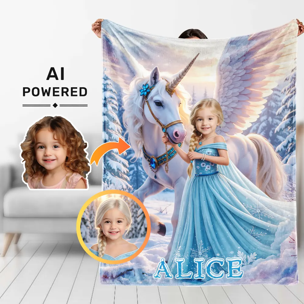 Custom Blanket Personalized Kids Gifts | Makemesurprise®