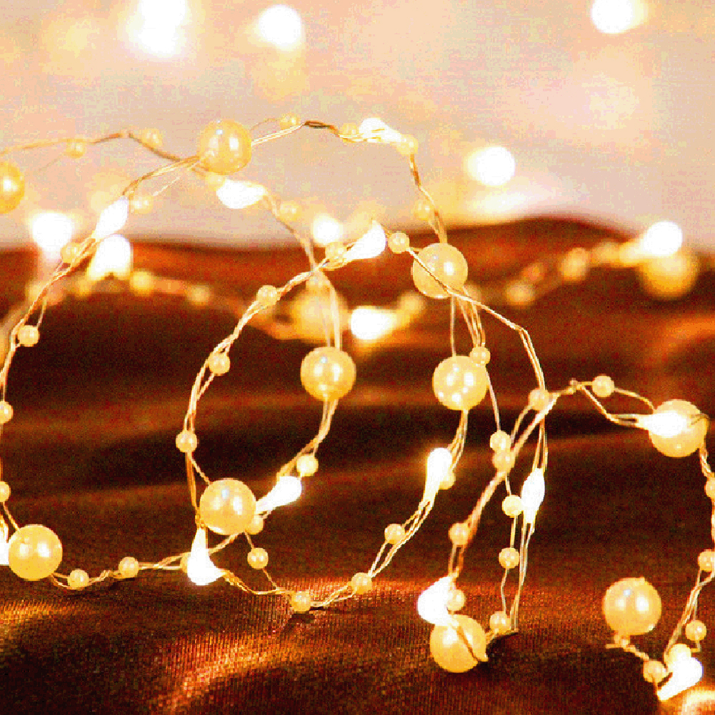 5/10m LED Copper Wire Curtain Light String Star Heart Pearl Bead Room Lamp, 5m, 501 Original
5/10m LED Copper Wire Curtain Light String Star Heart Pearl Bead Room Lamp, 5m, 501 Original