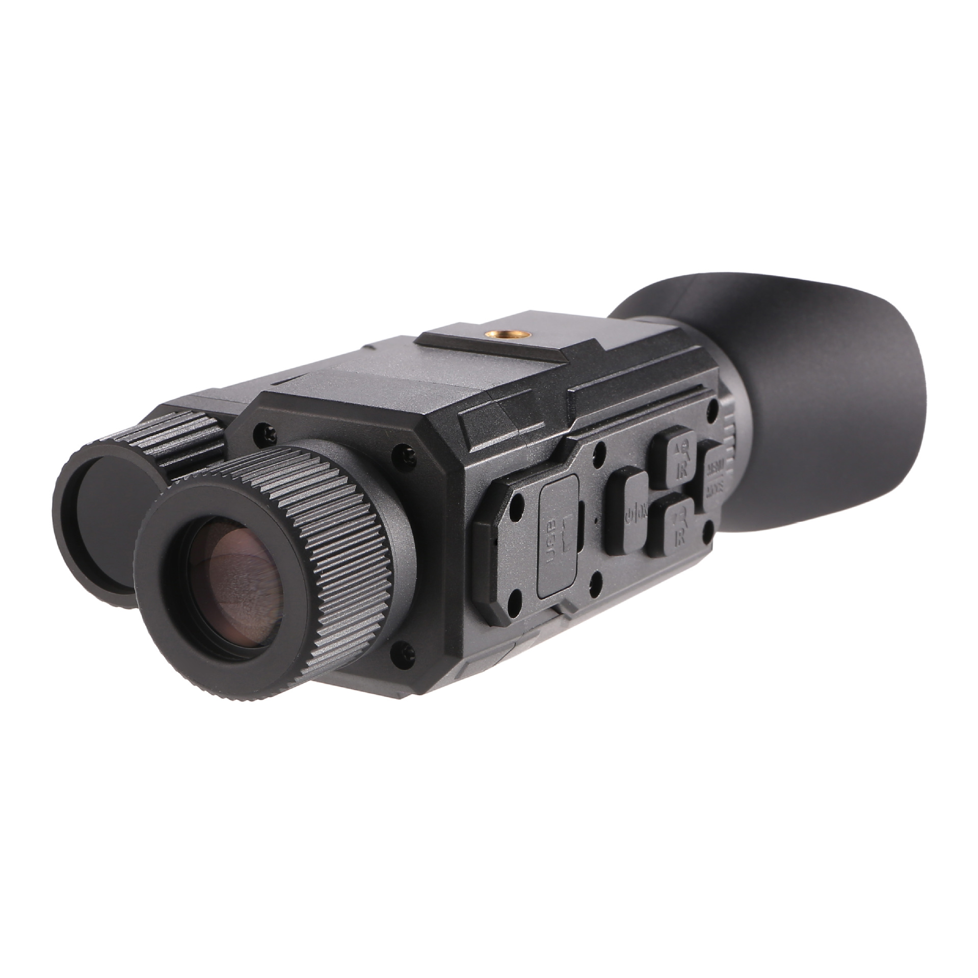 BekinTek Helmet Mounted Night Vision Monocular Head Mountable NVG Goggles Rechargeable Optics Telescope IR Full Dark Night View Camera 7x Infrared 8x Digital Zoom 1080 Video Record 8M Photo with 32G TF Card 17