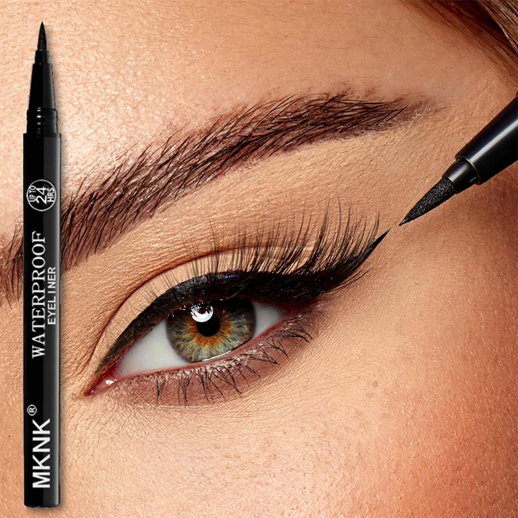 Long-lasting waterproof and sweat-proof eyeliner pen