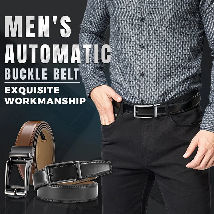 Men\'s Automatic Buckle Belt