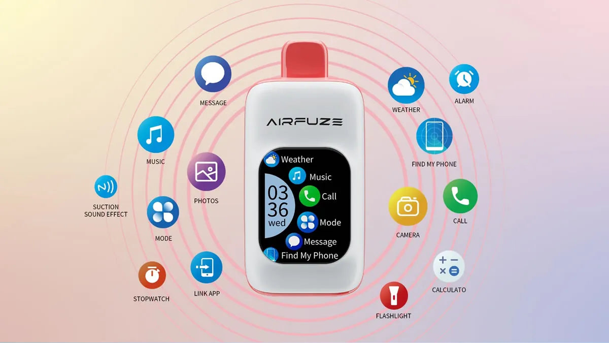 How to Pair Your AirFuze 30000 Vape with Bluetooth CTYVape