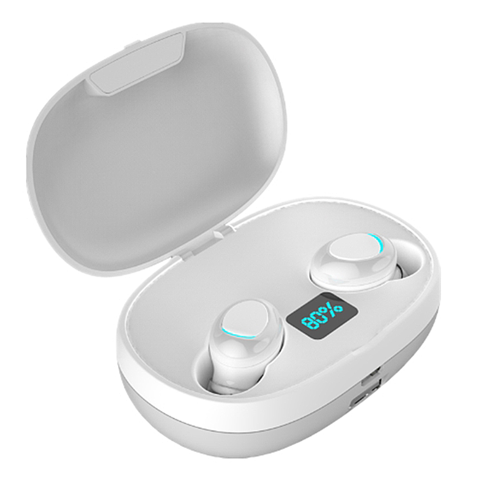 T3s TWS Bluetooth 5.0 Earphones Wireless Stereo Earbuds with Charging Case, White, 501 Original
T3s TWS Bluetooth 5.0 Earphones Wireless Stereo Earbuds with Charging Case, White, 501 Original