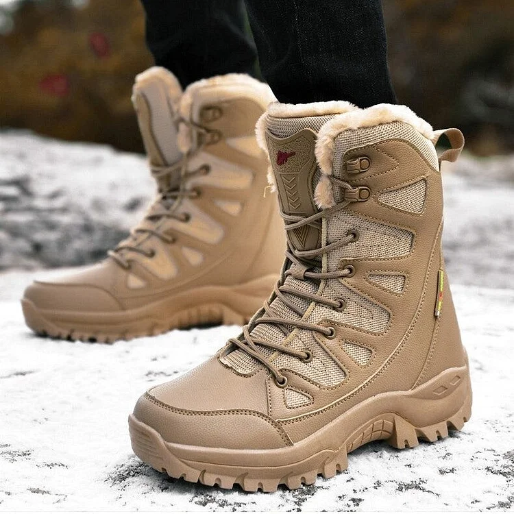 Stunahome Thickened Velvet High-Top Hiking Snow Boots shopify Stunahome.com