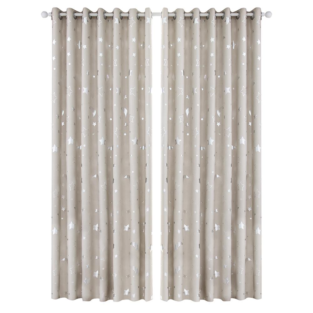 Star Moon Print Living Room Blackout Curtains Shading Window Blinds (Beige, 501 Original
Star Moon Print Living Room Blackout Curtains Shading Window Blinds (Beige, 501 Original
