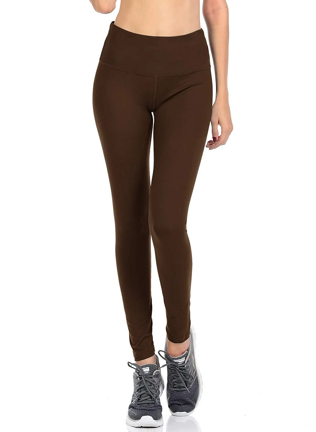 Collection Signature Leggings Solid Brushed Yoga Waistband Full Length