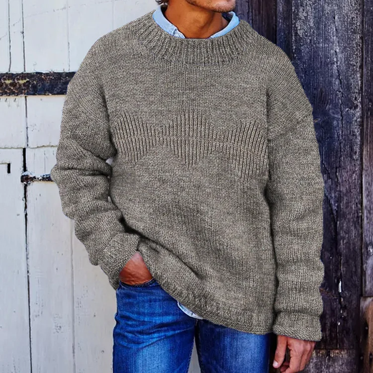 Men'S Vintage Fisherman Sweater