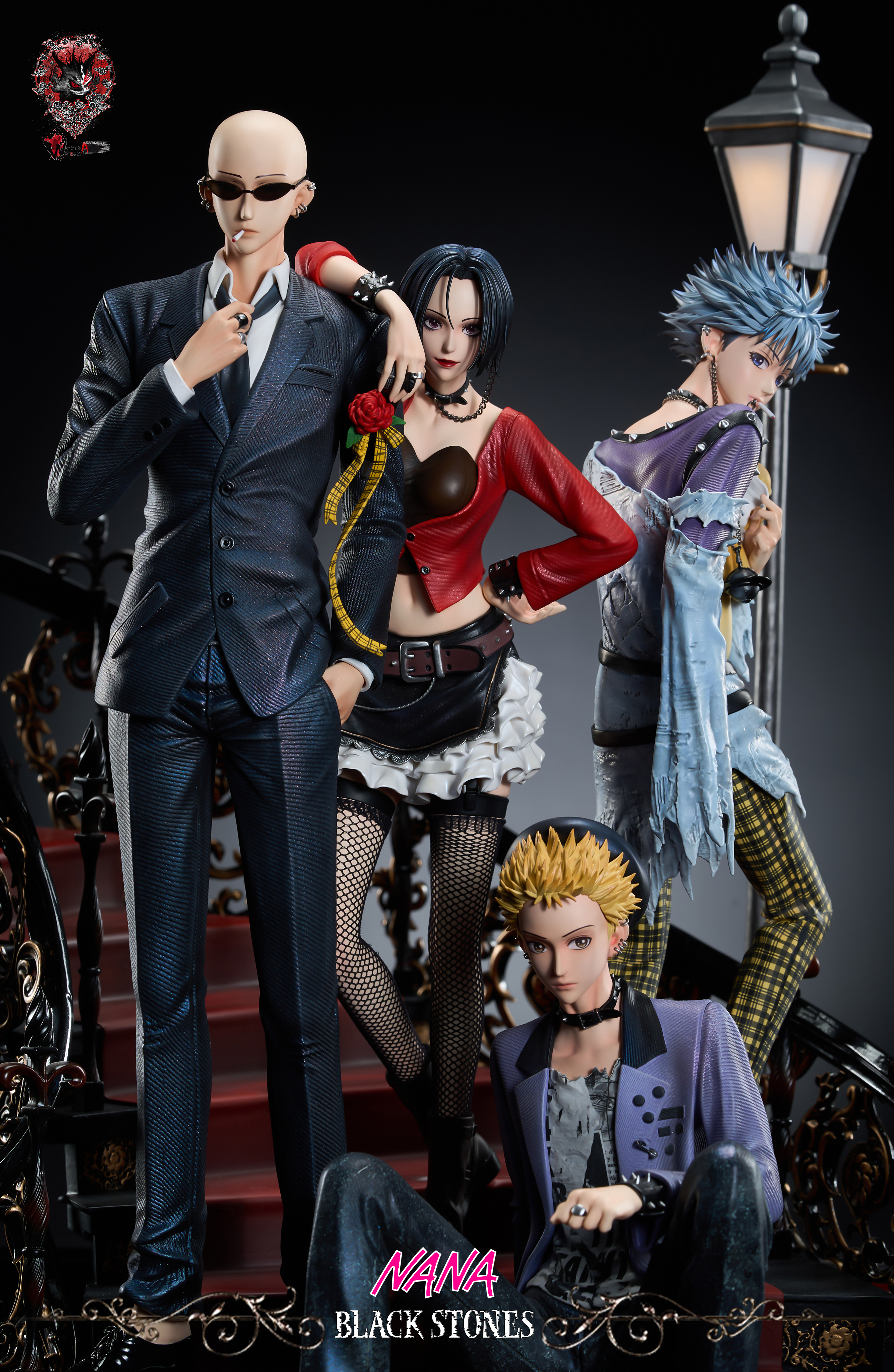 Weare A Design Studio - NANA 2.0 Black Stones Nana & Shinichi