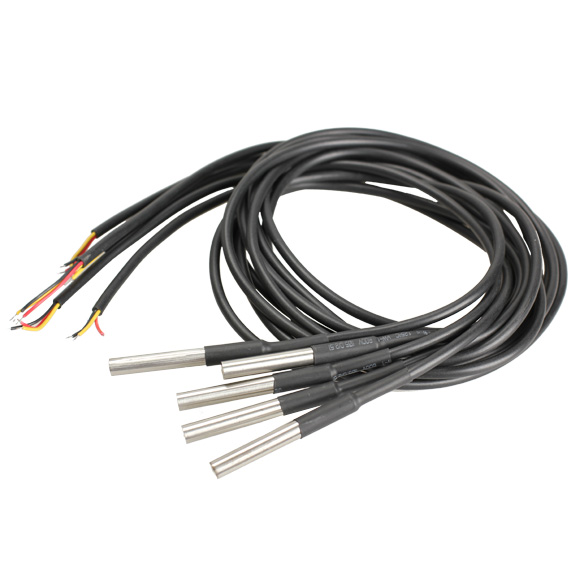 5pcs DS18b20 Waterproof Temperature Sensors Temperature Transmitter, 501 Original
5pcs DS18b20 Waterproof Temperature Sensors Temperature Transmitter, 501 Original