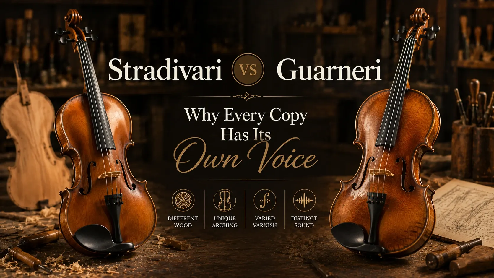Stradivari vs Guarneri: Why Every Copy Has Its Own Voice