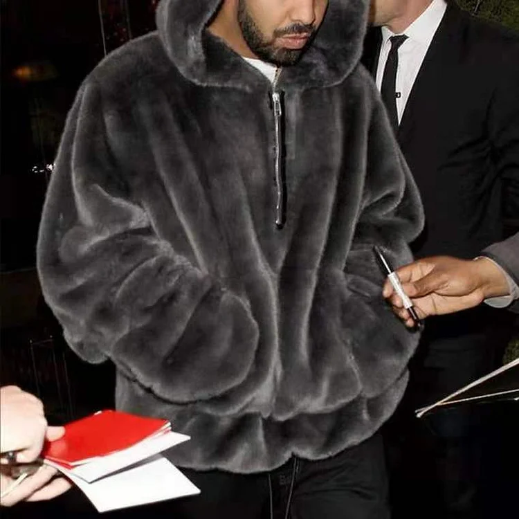Mink fur super warm fur coat thick sweater