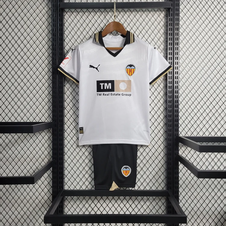 FC Valencia Home Shirt Kids & Junior Minikit 2023-2024