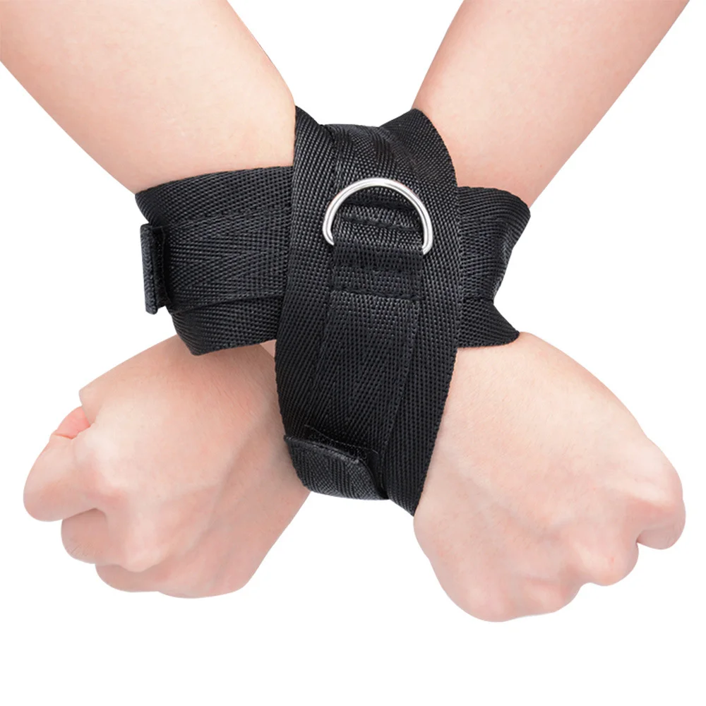 Velcro Cross Handcuffs for BDSM Game - Rose Toy