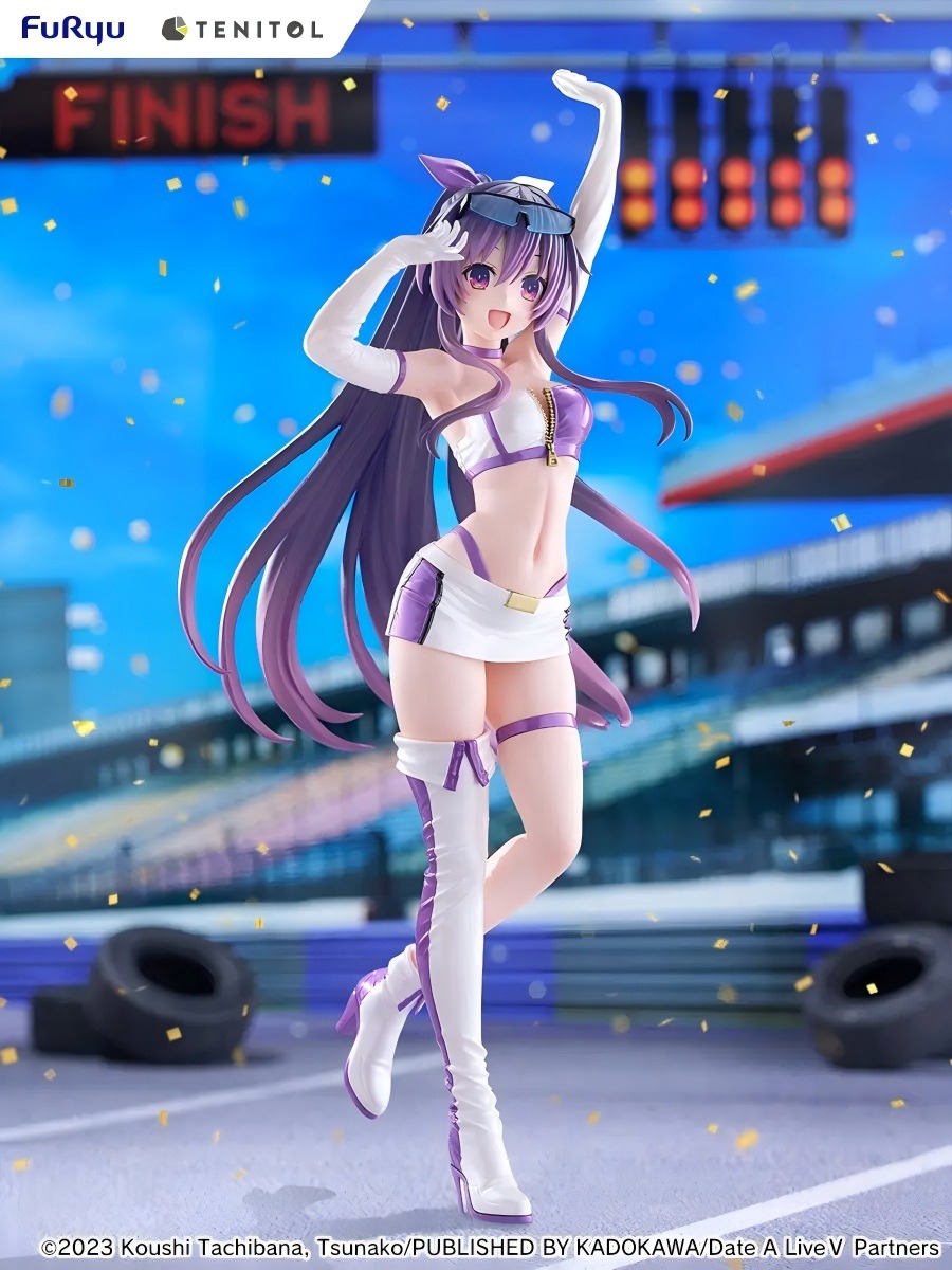 FURYU - TENITOL TALL Date A Live V Tohka Yatogami X Kurumi Tokisaki Race Queen ver. Complete Figure-